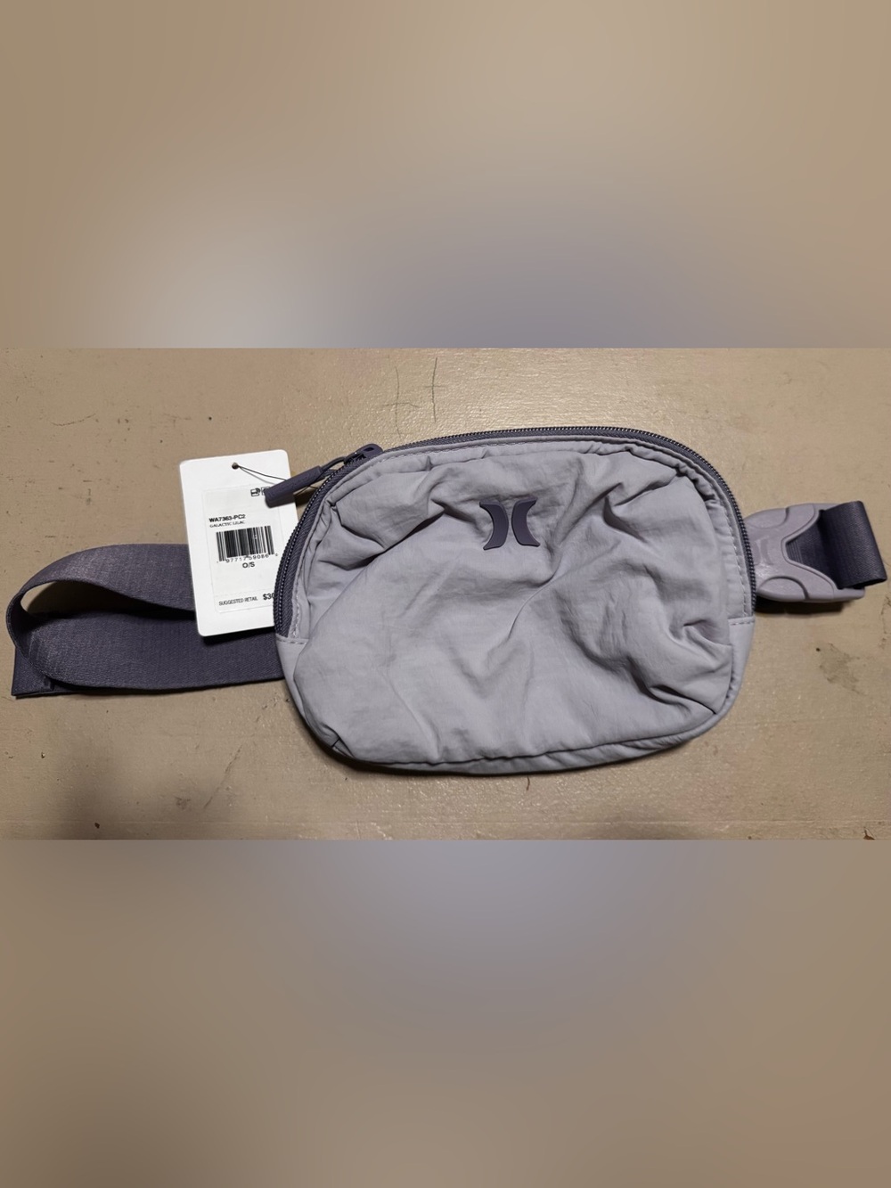Hurley Light Gray Women's Belt Bag